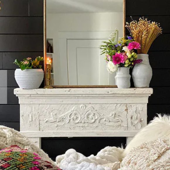 Antique Inspired Gleaming Metal Mirror - Picture 6 of 7